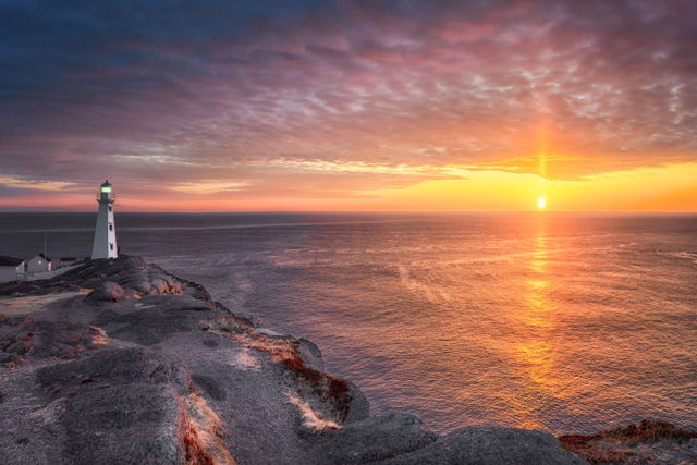 Sunrise at Cape Spear