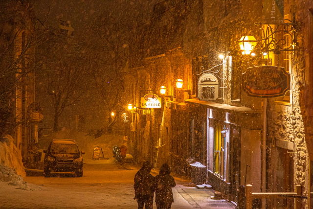 A Snowy Night