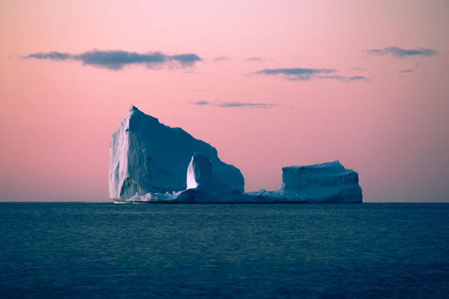 Iceberg at Dawn