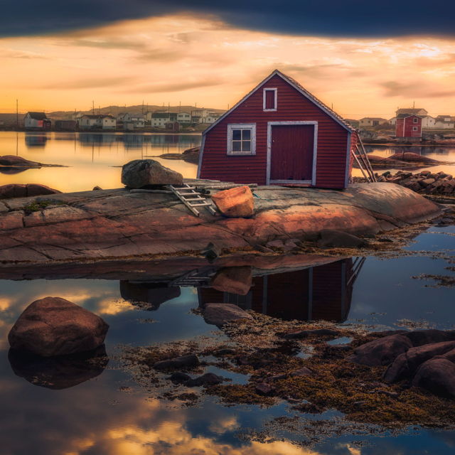 Tilting Stage at Sunrise