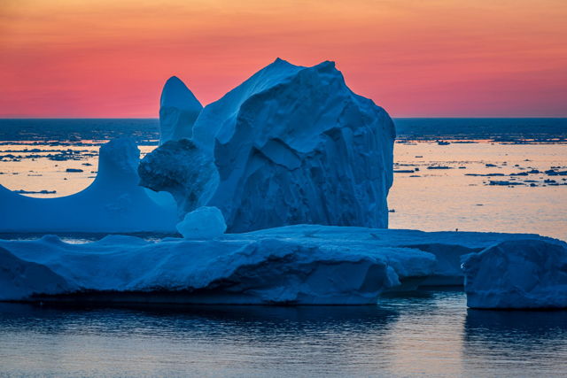 Twillingate Iceberg at Dawn No. 2