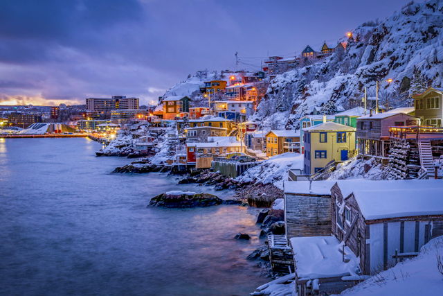 Fresh Snow On The Battery