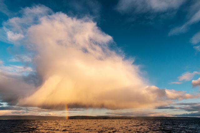 Raining Rainbows over Sop's Island