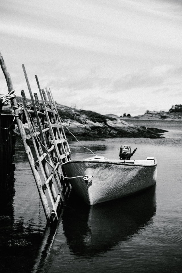 Sea Reflections BnW