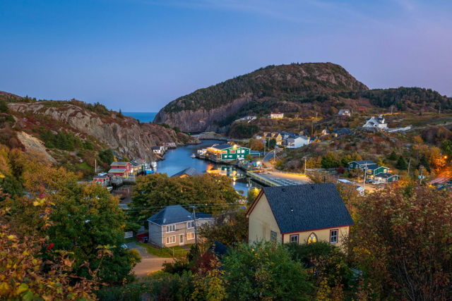 Fall Evening in Quidi Vidi Village