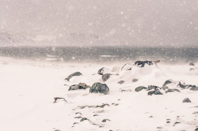 Topsail Beach snow storm