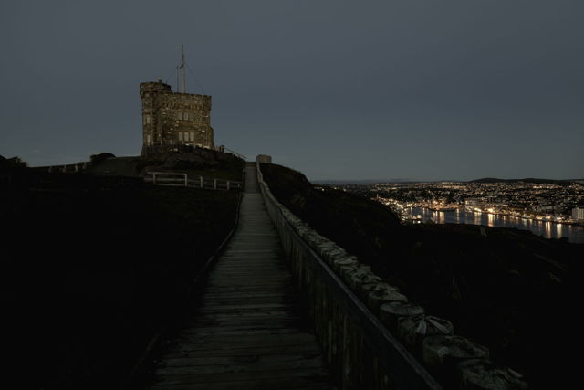 Cabot Tower at Night