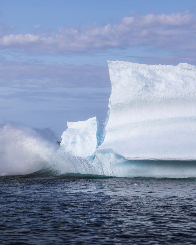 Twillingate Iceberg Collapse