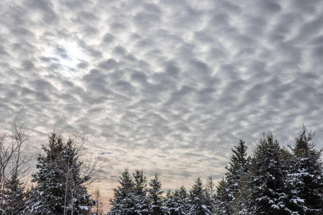 Winter Sky Pattern