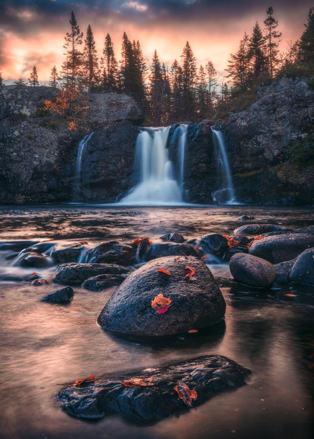 Cox's Cove Waterfall