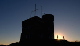 Cabot Tower Silhouette