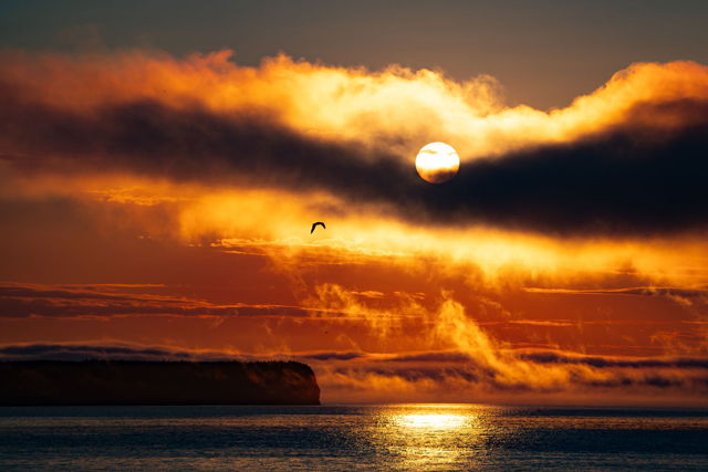 Sunset Over Kelly's Island 00603