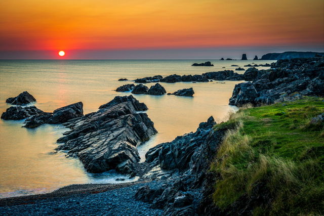 Dungeon Road Sunrise, Bonavista