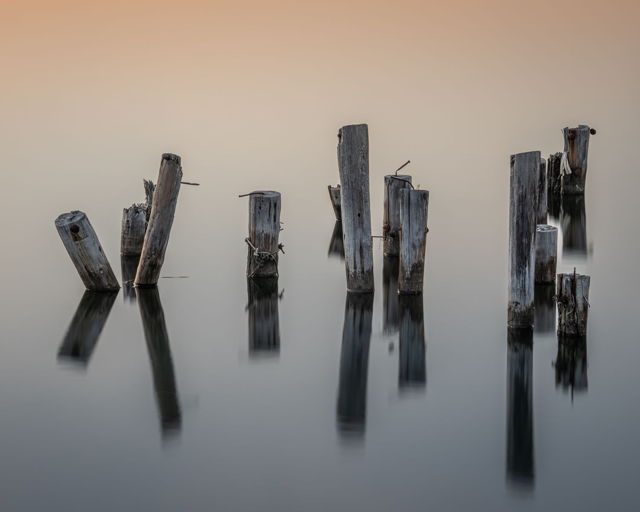 Old Wharf Post in Barachois