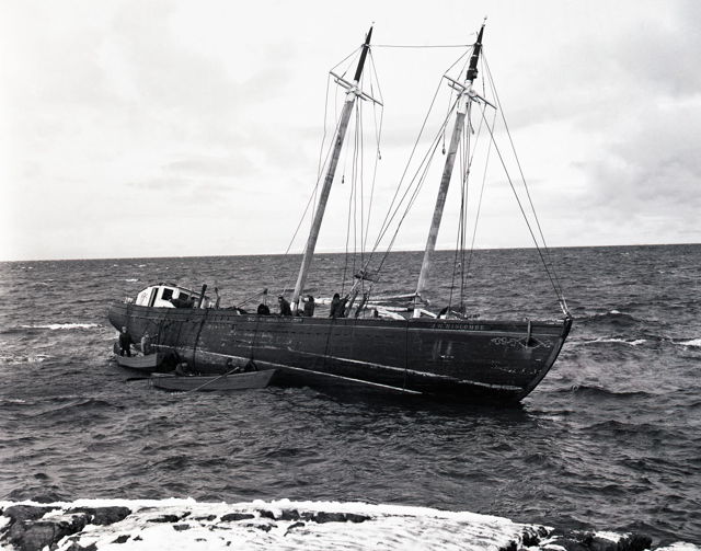 Marystown schooner J.W. Wiscombe - 1965
