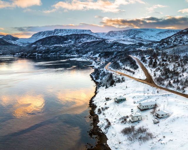 Bonne Bay in the Winter