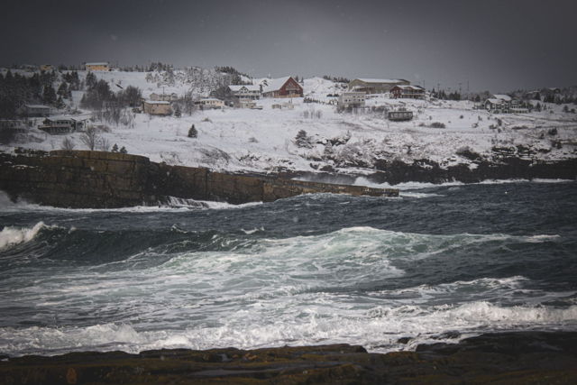 Winter Flatrock Slipway