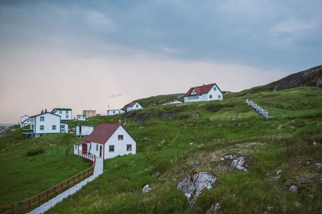 Battle Harbour After Rain