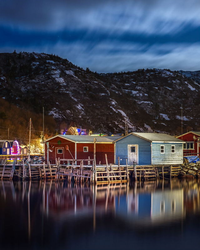 Moonlit Night Petty Harbour
