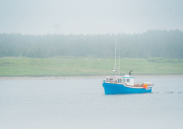Boat in the Mist