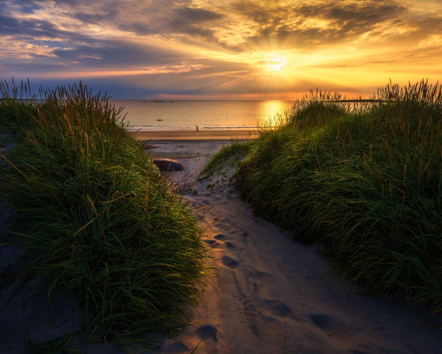 Lumsden Beach at Sunrise Newfoundland