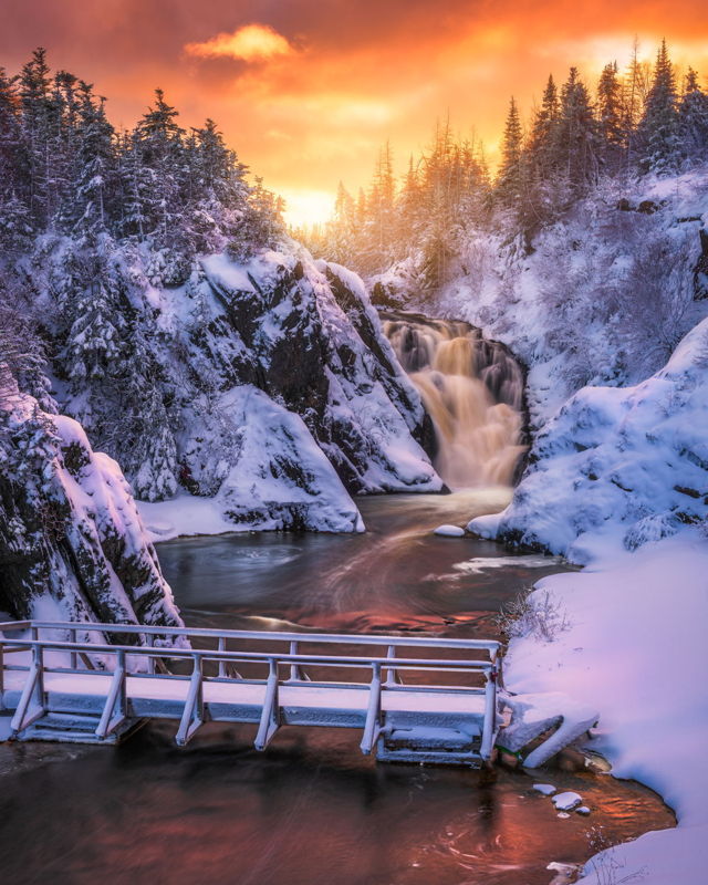 Winter at Conception Harbour Overfalls | Gord Follett | ARTfunnels