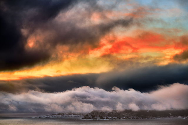 Dramatic Skies Over Cape Spear