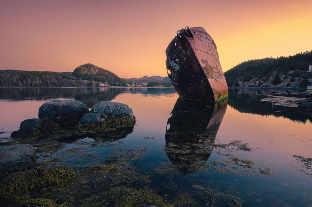 Ship Wreck Conception Harbour