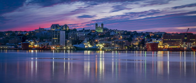 St. John's Sunset Panorama