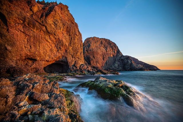 Bottle Cove Cave...