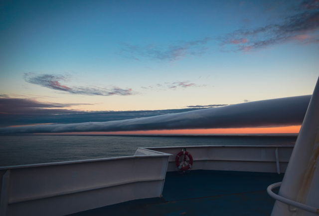 Sunset from The Atlantic Vision