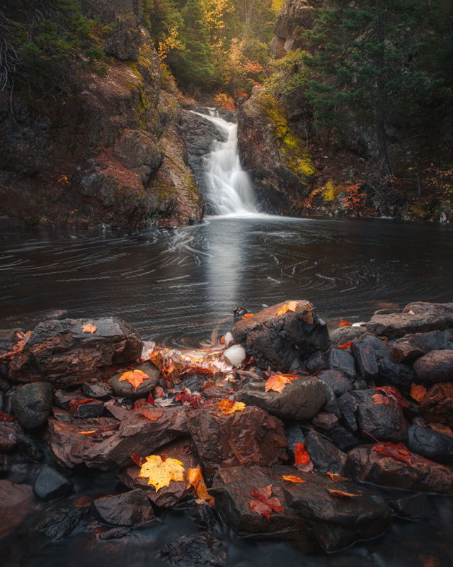 Autumn at Rattle Falls