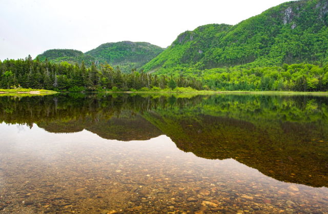 Beautiful Barachois Pond