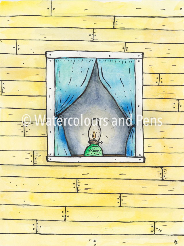 Saltbox yellow