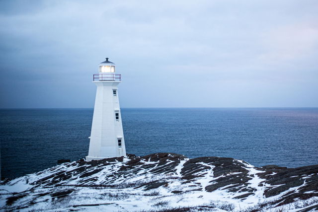 Blue Morning at Cape Spear
