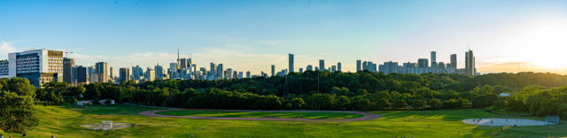 Toronto Skyline Panorama in Daylight