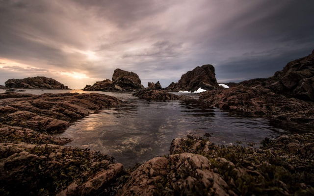 Dawn at Low Tide
