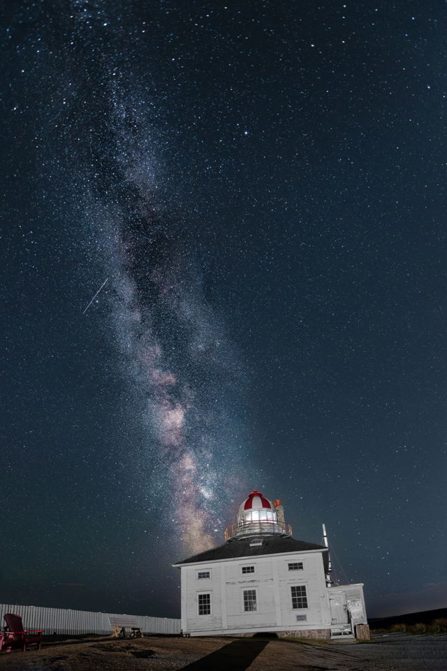 Milkyway above Cape Spear