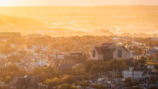St. John's Downtown Sunset 2
