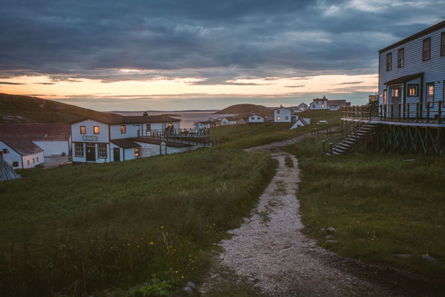 Battle Harbour at Dusk