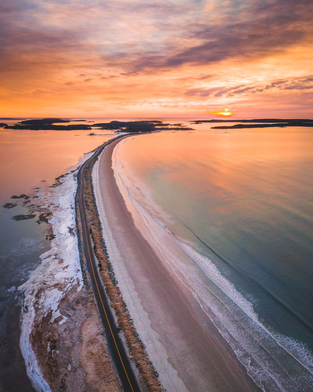 Crescent Beach Pastels