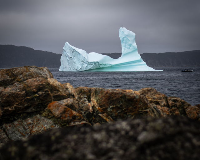 Iceberg in Brighton, Newfoundland