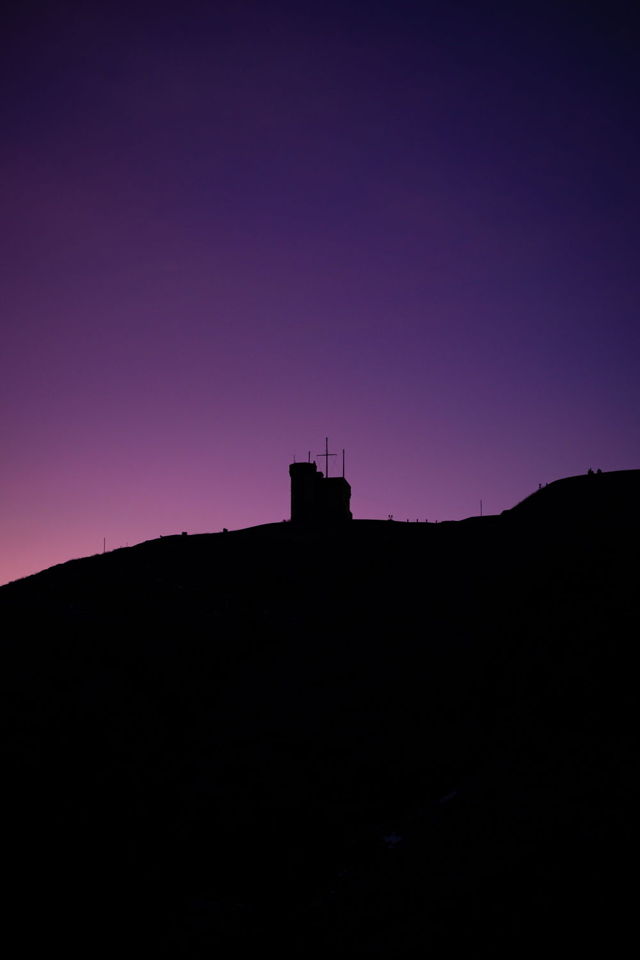 Cabot Tower Silhouette