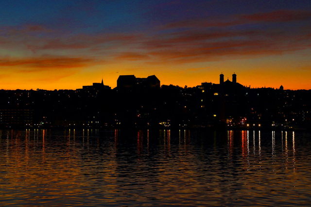 Sunset Behind The Basilica