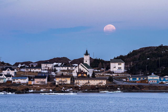 Twillingate Moon Rise
