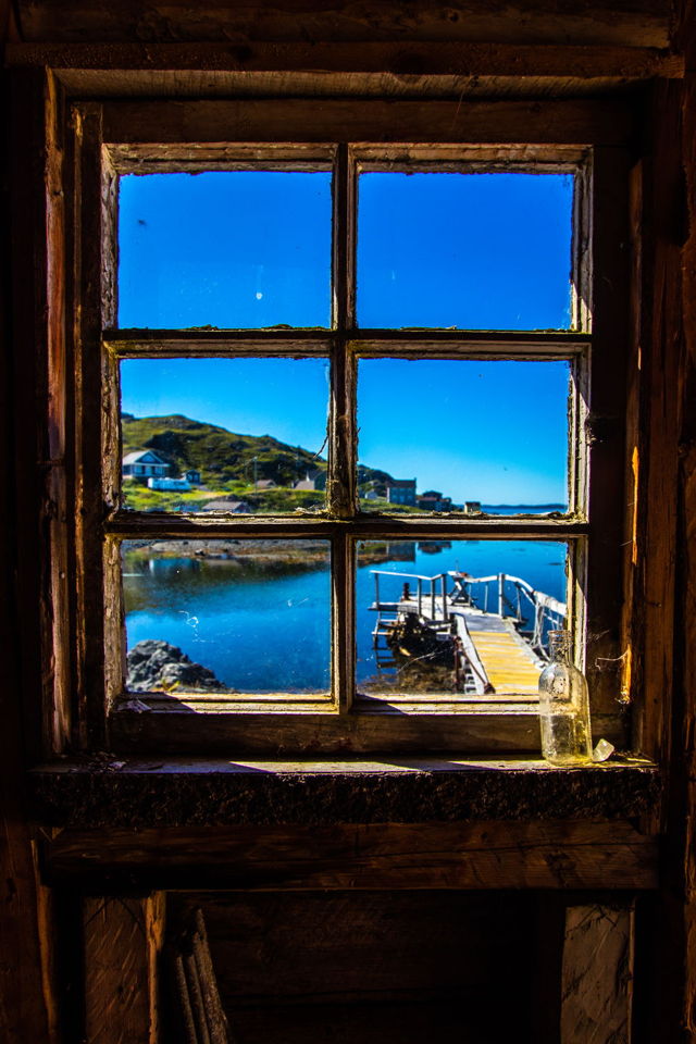 Into the Blue Glass