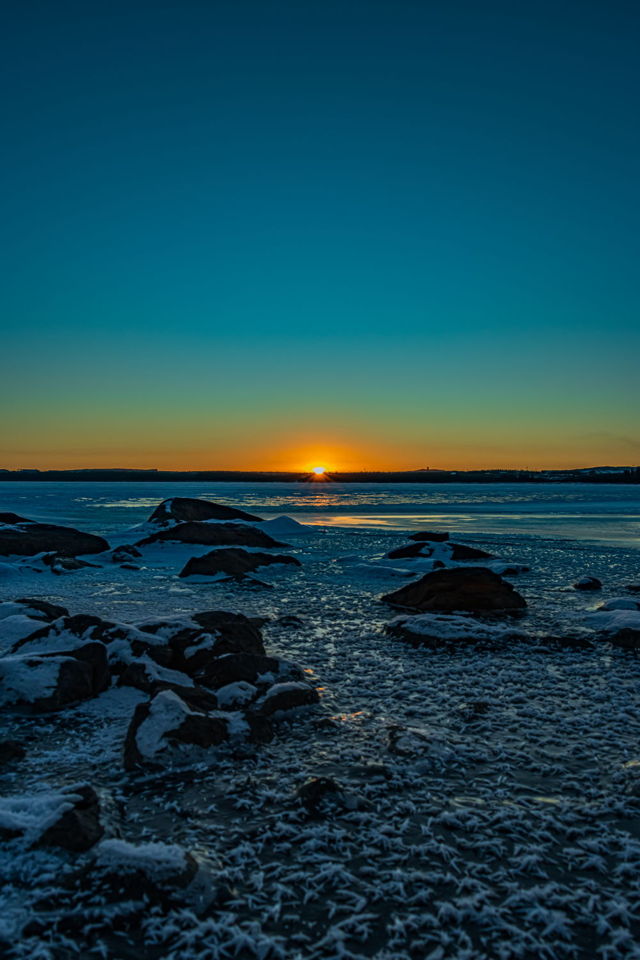 Peeking Sun