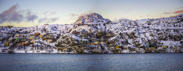 Snow Covered Battery
