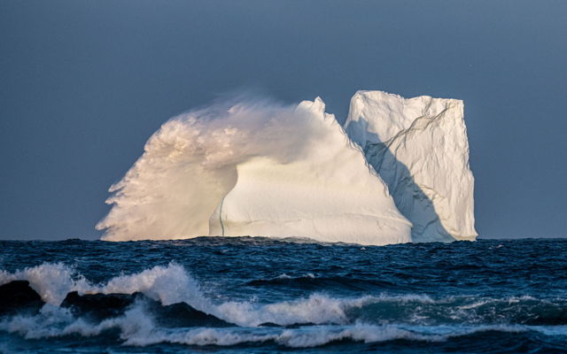 Iceberg and Wave