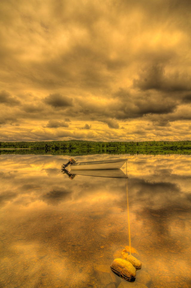 Lonely Boat - Bishop's Falls, NL